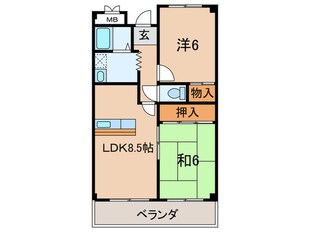 シャルム 五反田の物件間取画像